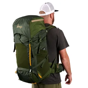 Slumberjack Dallas Divide 65 Liter Green Backpacking Backpack