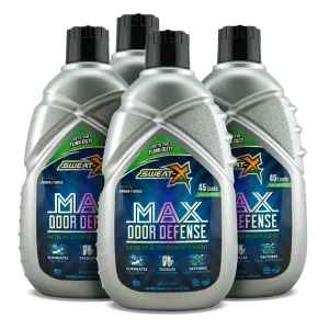 Sweat X Sport Max Odor Defense Laundry Detergent - 4 Pack