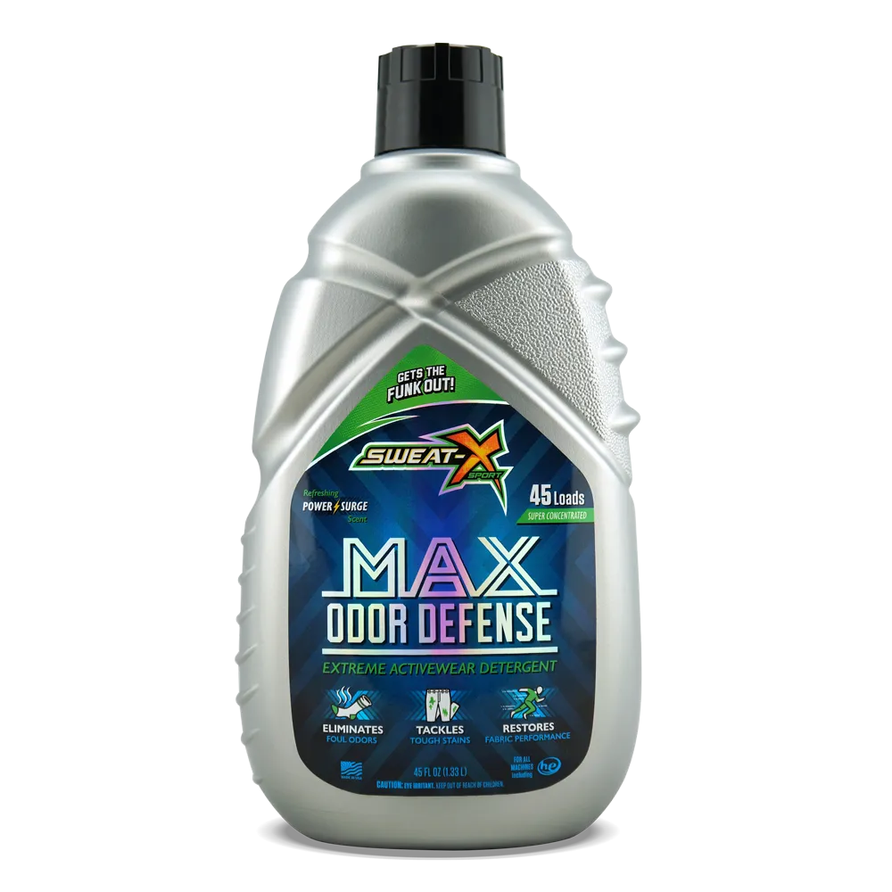 Sweat X Sport Max Odor Defense Laundry Detergent - 45 oz