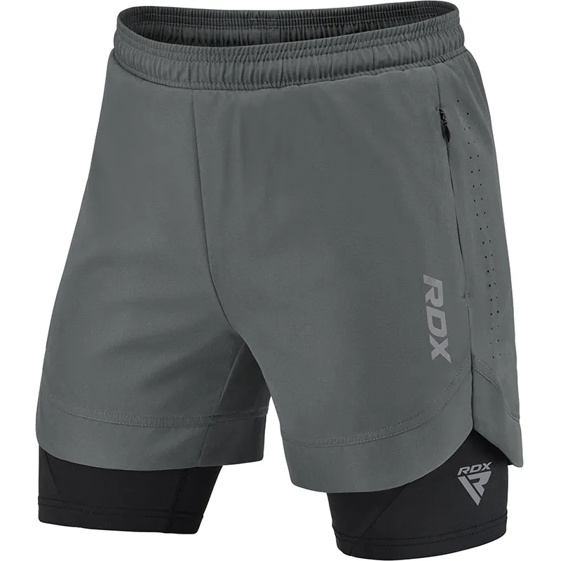 T16 Dual-Action Compression MMA Shorts (4 Colors)