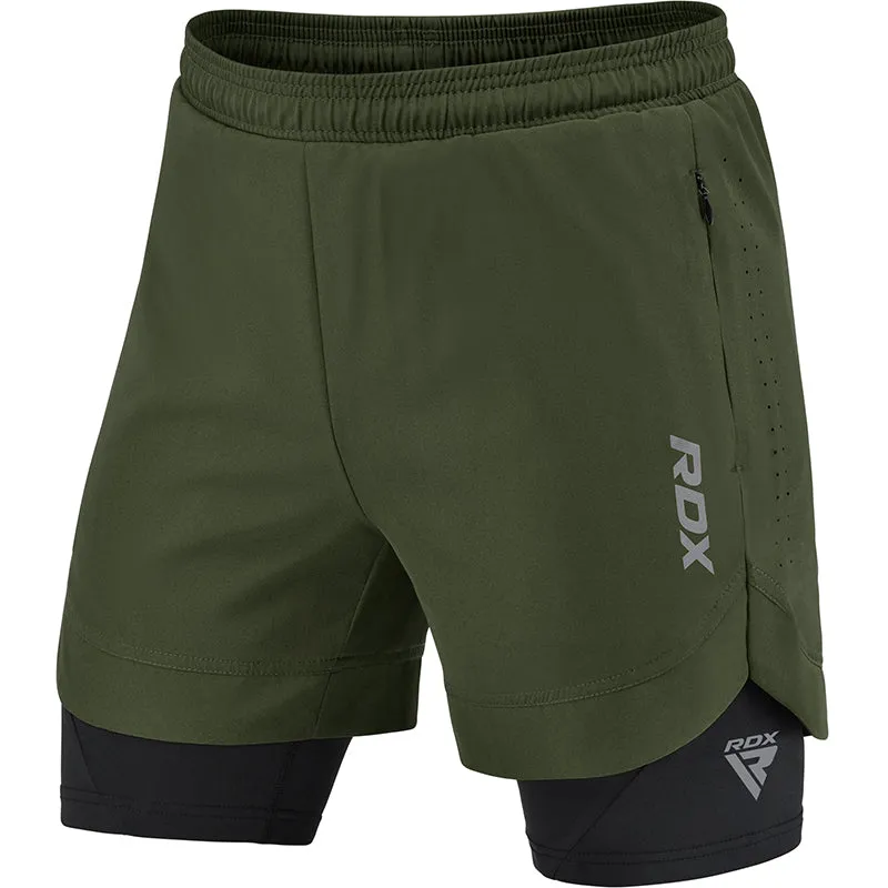 T16 Dual-Action Compression MMA Shorts (4 Colors)