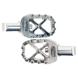 TC Bros. Pro Series MX Passenger Foot Pegs for 2018-newer Harley Softail & Pan America