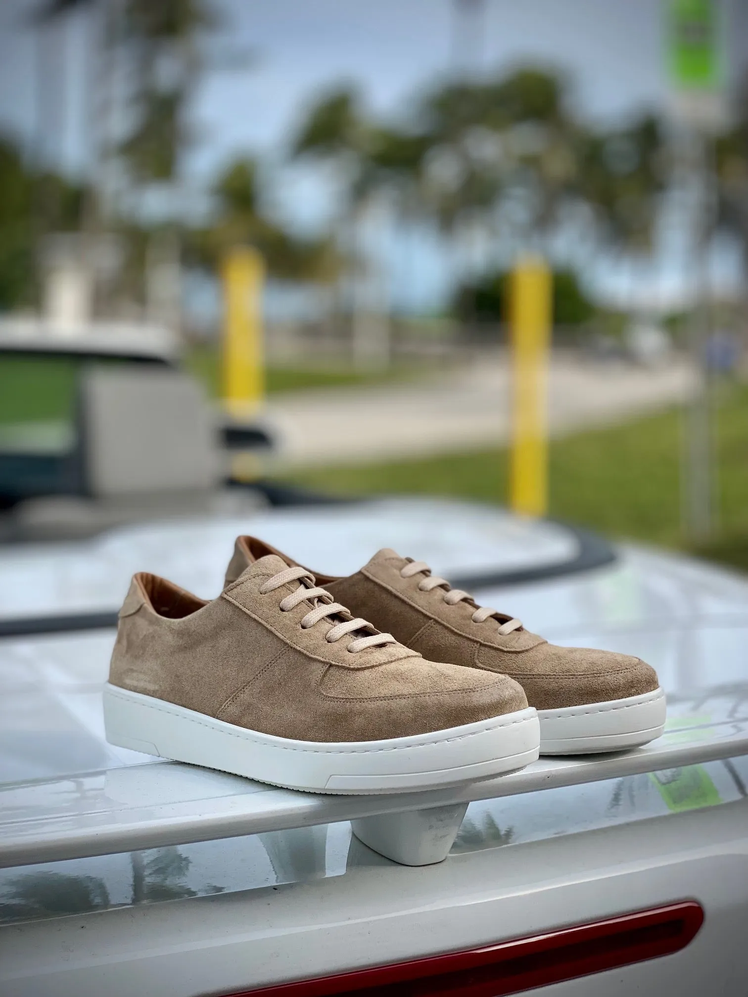 Tim suede beige