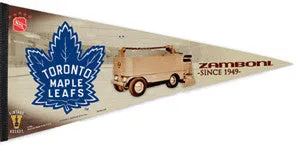 Toronto Maple Leafs "Zamboni Classic" (1938-63 Logo) Premium Felt Pennant