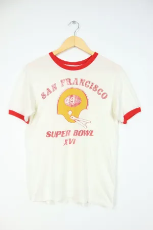 Vintage San Francisco 49ers Super Bowl XVI Tee