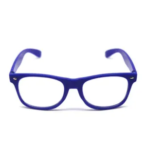 Wayfarer Party Glasses - Blue