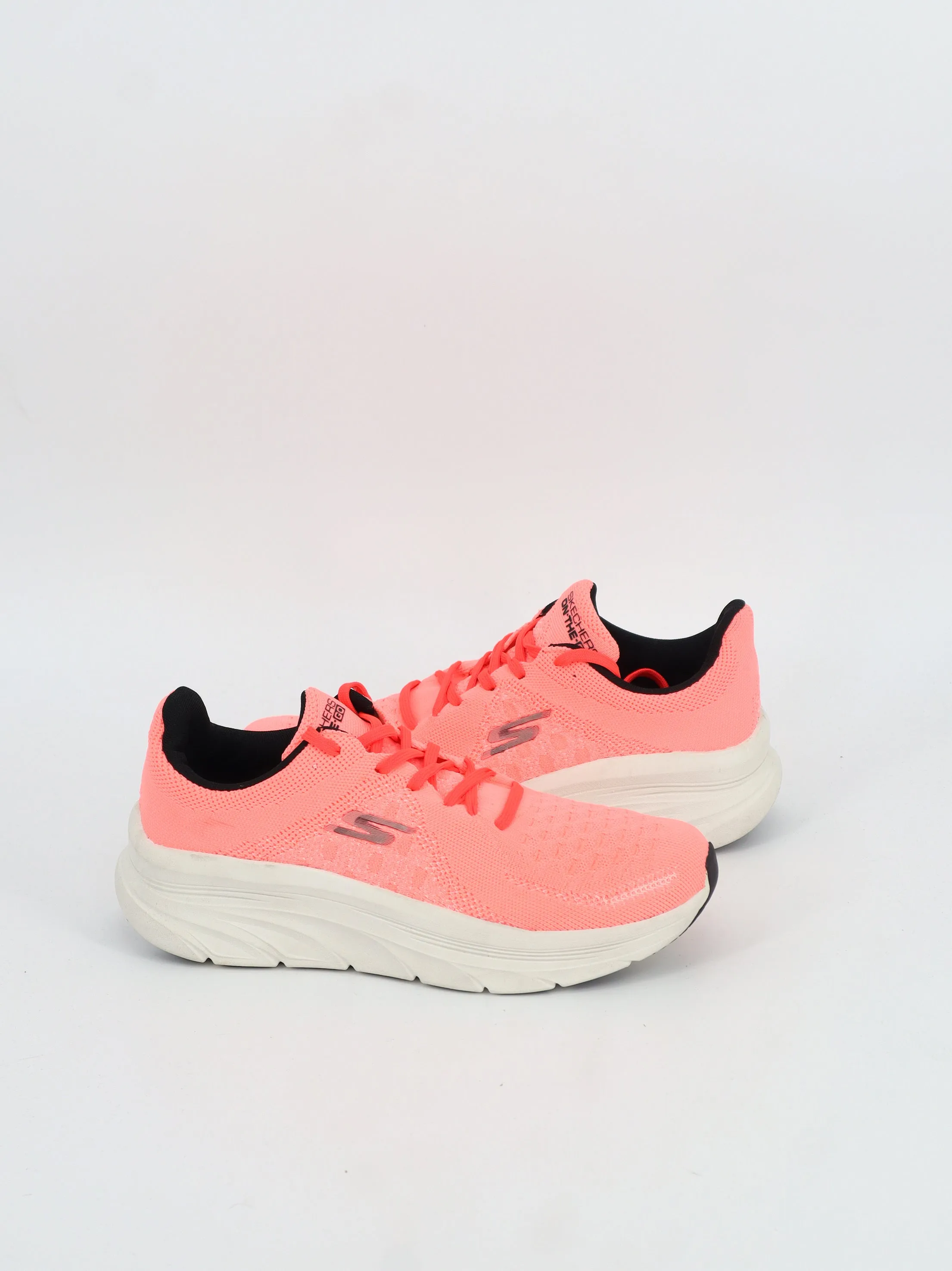 Women's Brand Logo Printed Running Shoes,Coral