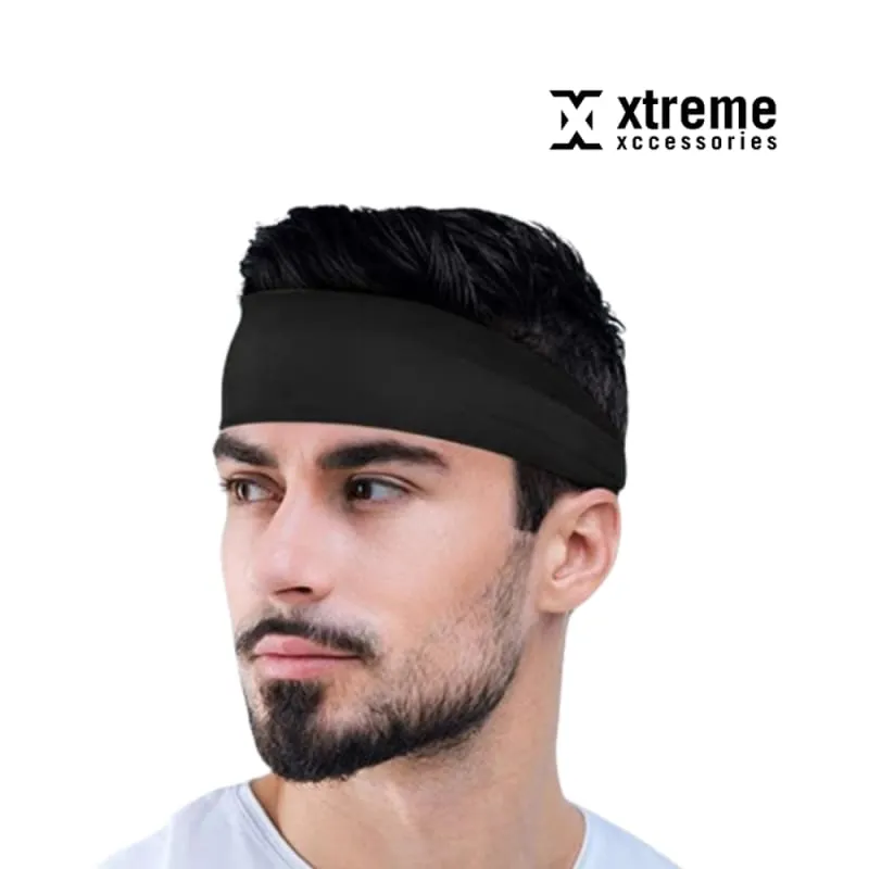 Xtreme Xccessories Ultra-Thin Sports Head Sweatband Perfect for Running, Cycling, Yoga, Hiking and more